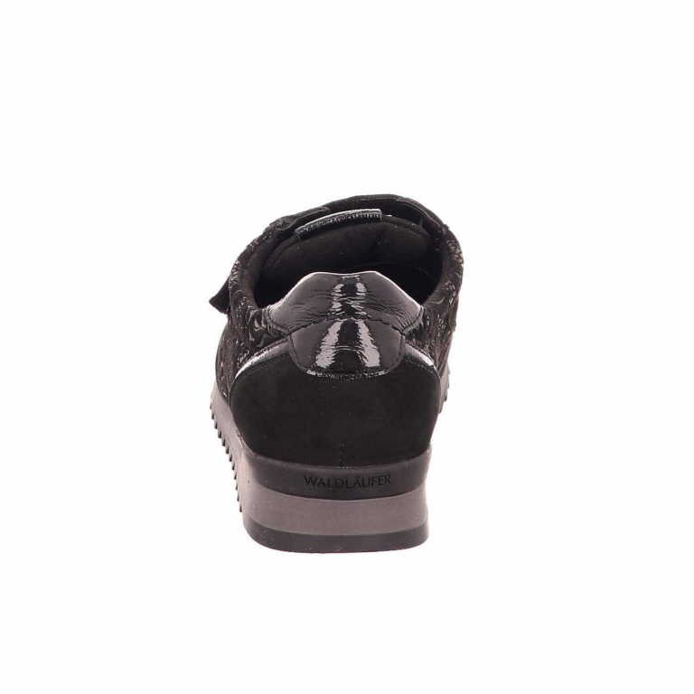 WALDLÄUFER Freizeit Schnürer schwarz H70302