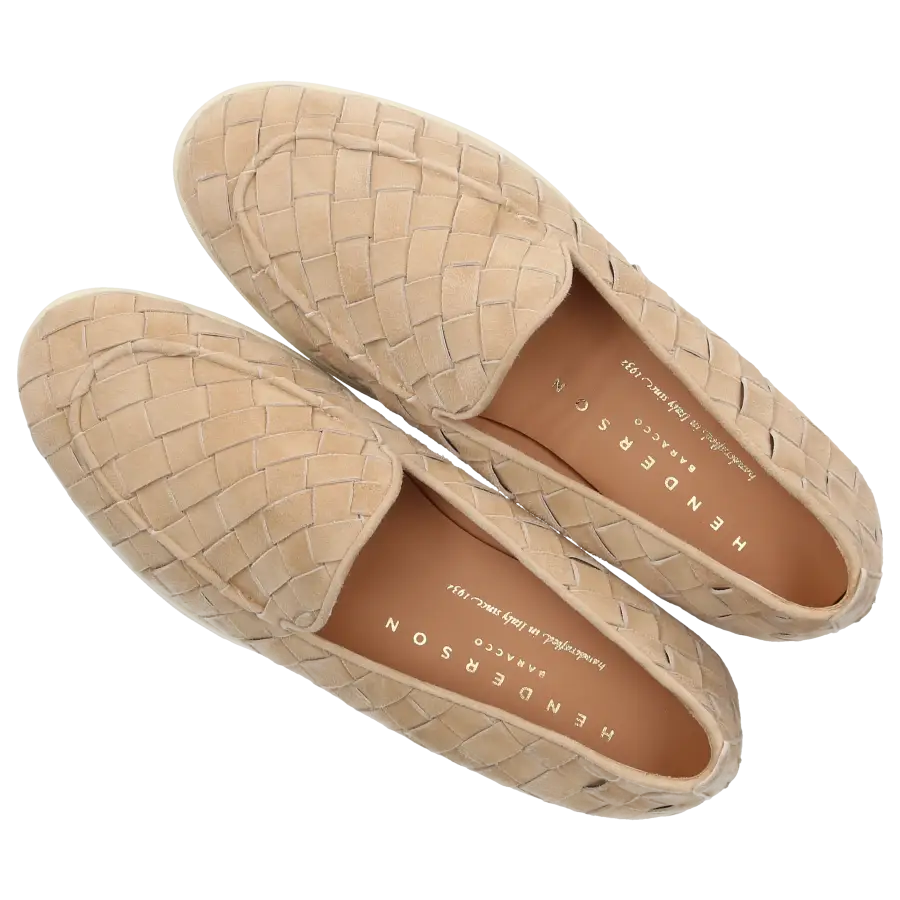 Henderson - Loafer ZAIRA Veloursleder - beige