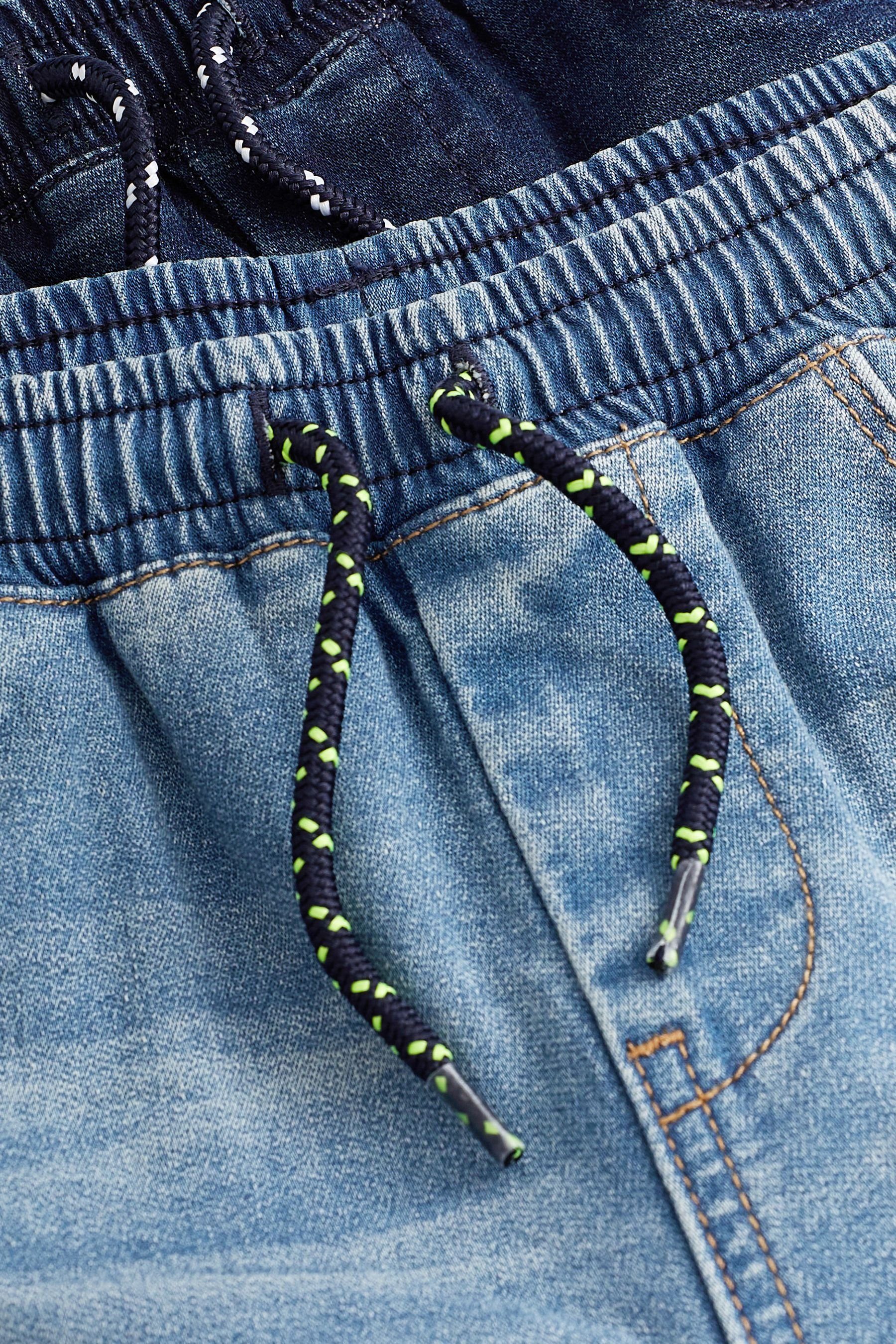 Next Jeansshorts Jersey-Denimshorts im 2er-Pack (2-tlg)