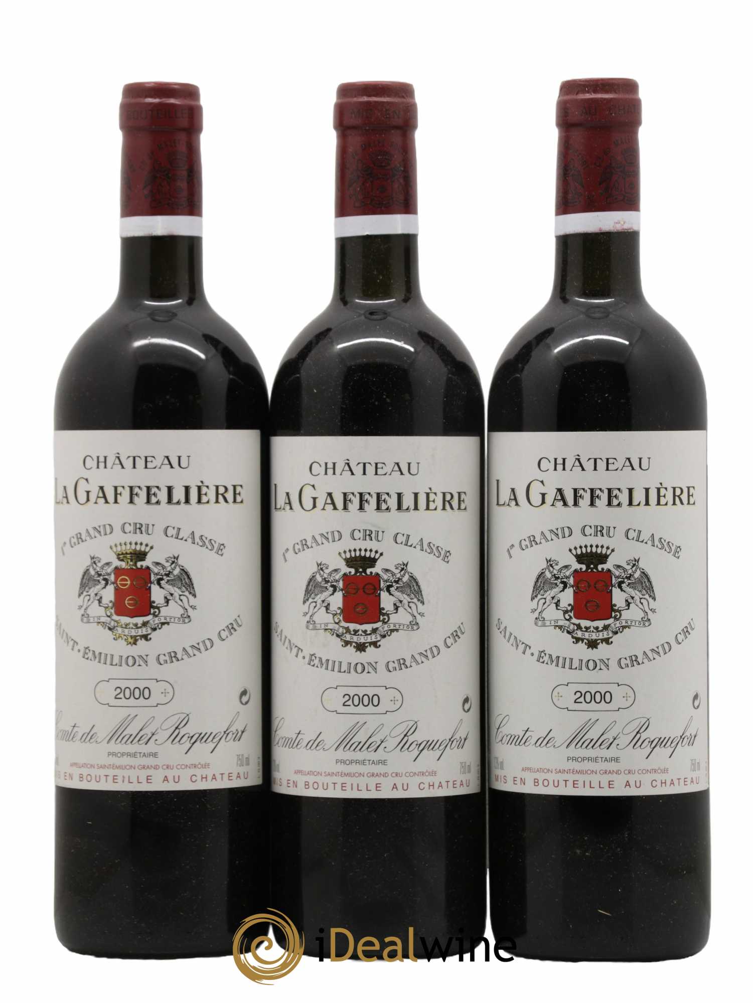 Château la Gaffelière 1er Grand Cru Classé B  2000 - Lot de 12 Bouteilles