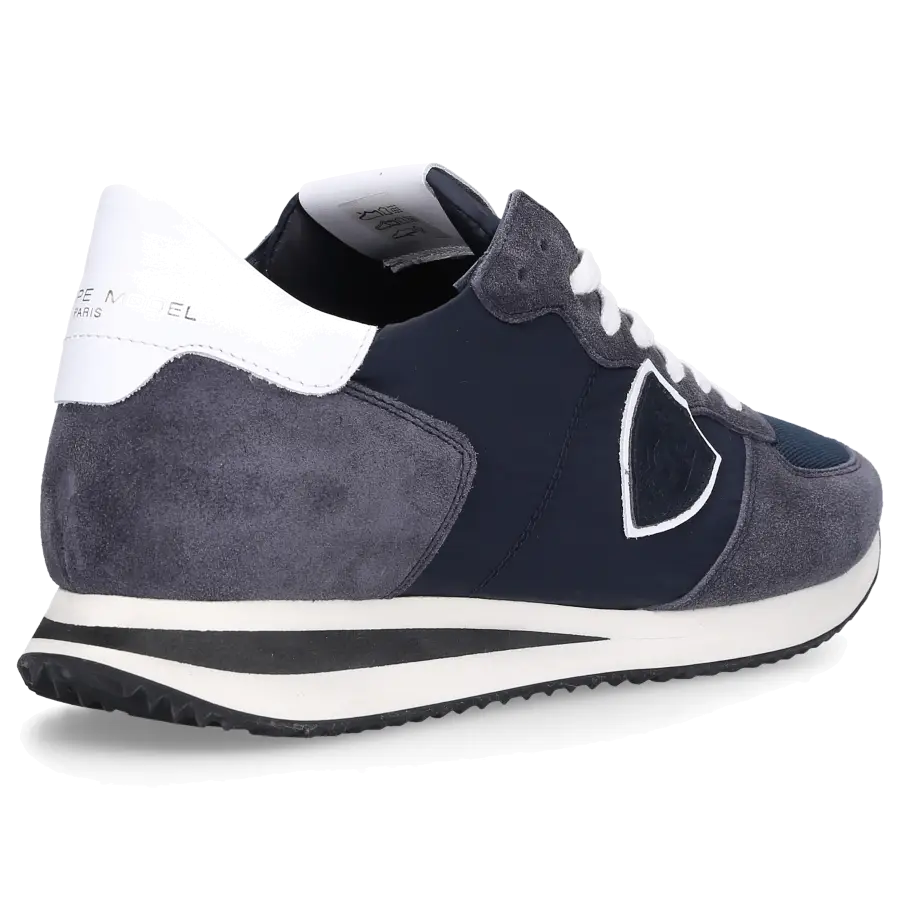 Philippe Model - Sneaker low TZLU Veloursleder - blau