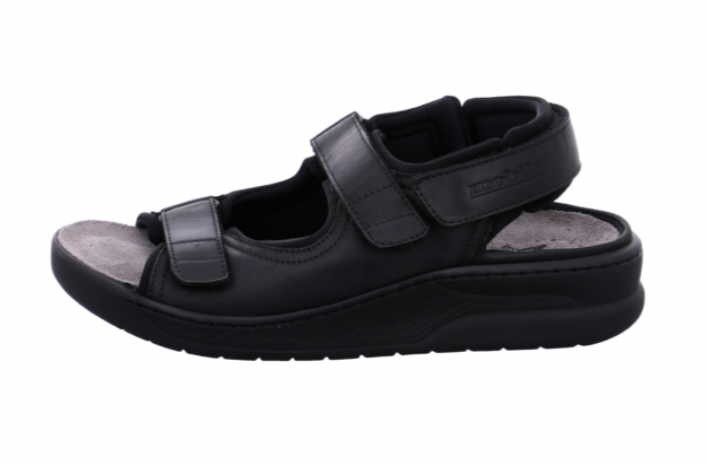 MEPHISTO Komfort Sandalen schwarz