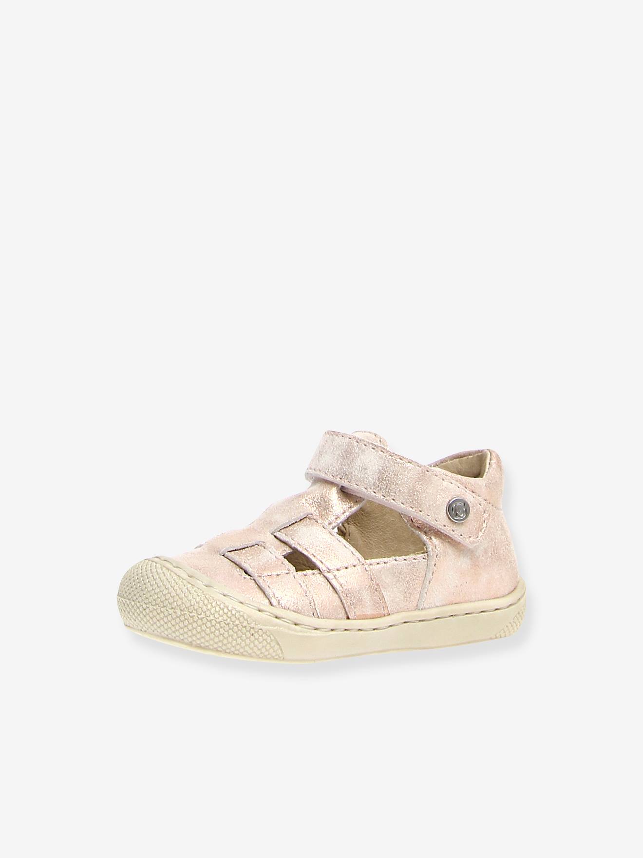 Naturino Baby Lauflern-Sandalen Bede NATURINO - rosa