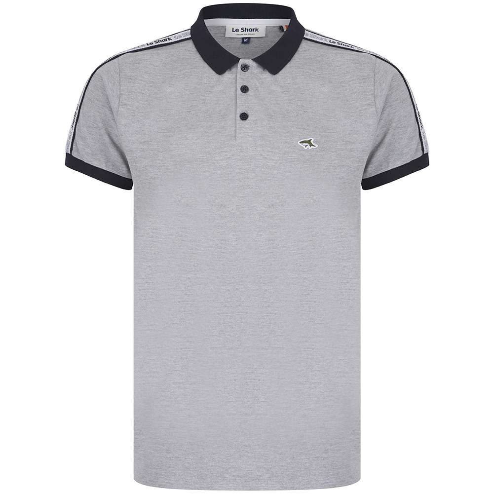 Le Shark Norway Herren Polo-Shirt 5X202091DW-Light-Grey-Marl