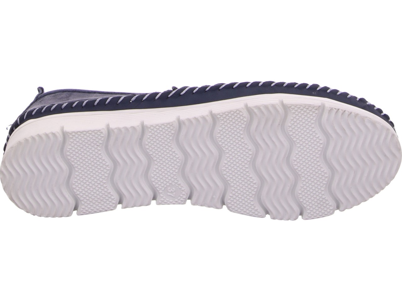 DIVERSE Komfort Slipper blau Slipper marineblau