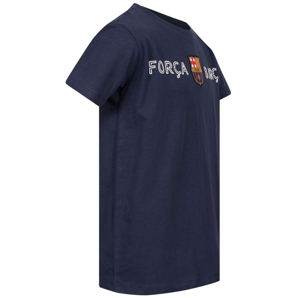 FC Barcelona Forca Barca Kinder T-Shirt FCB-3-343C