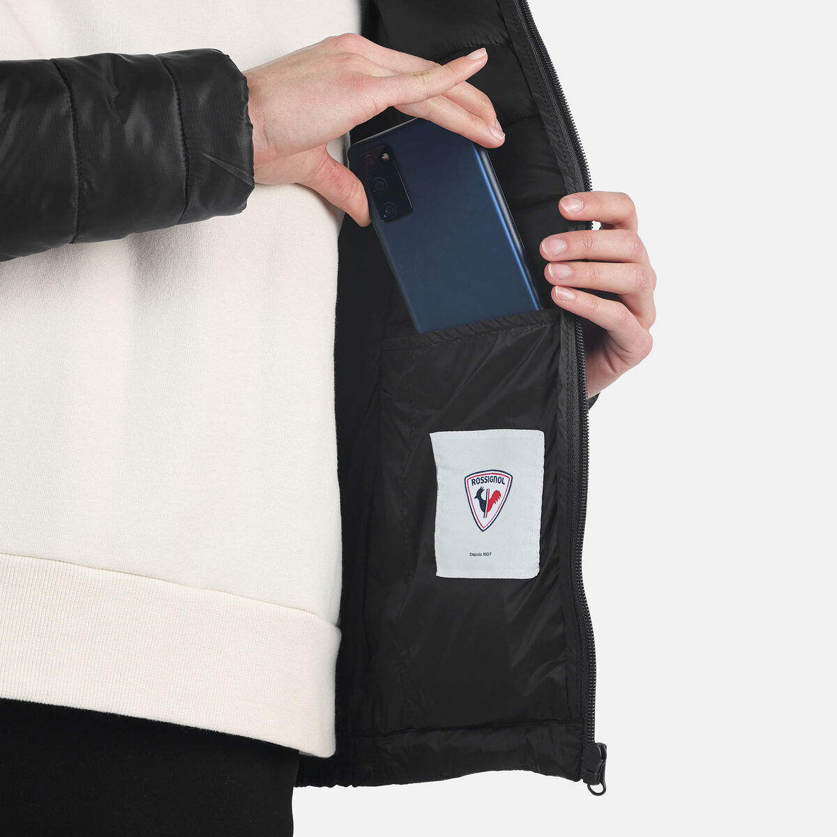 Isolierte Kapuzenjacke