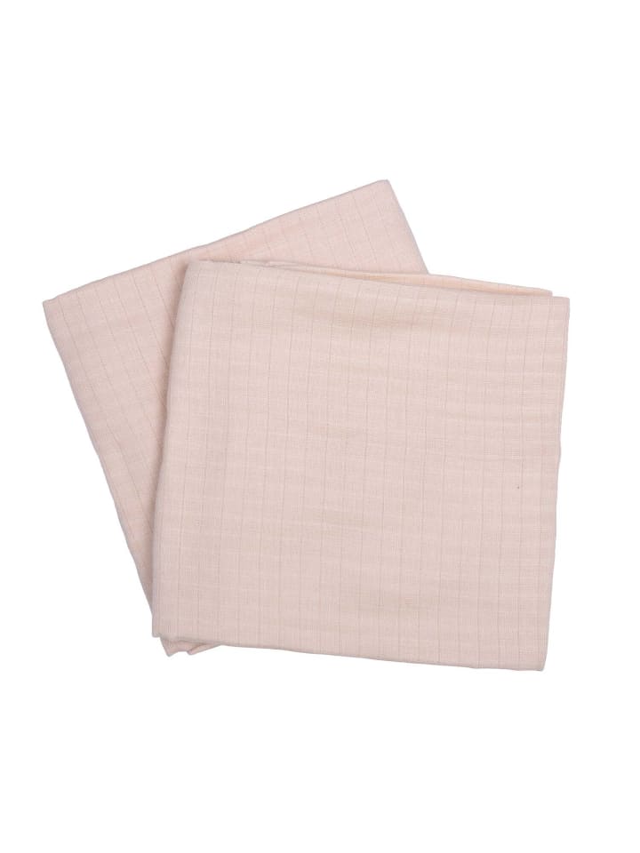 müsli Pucktuch 2er-Pack in Peony günstig kaufen 120 x 120 cm