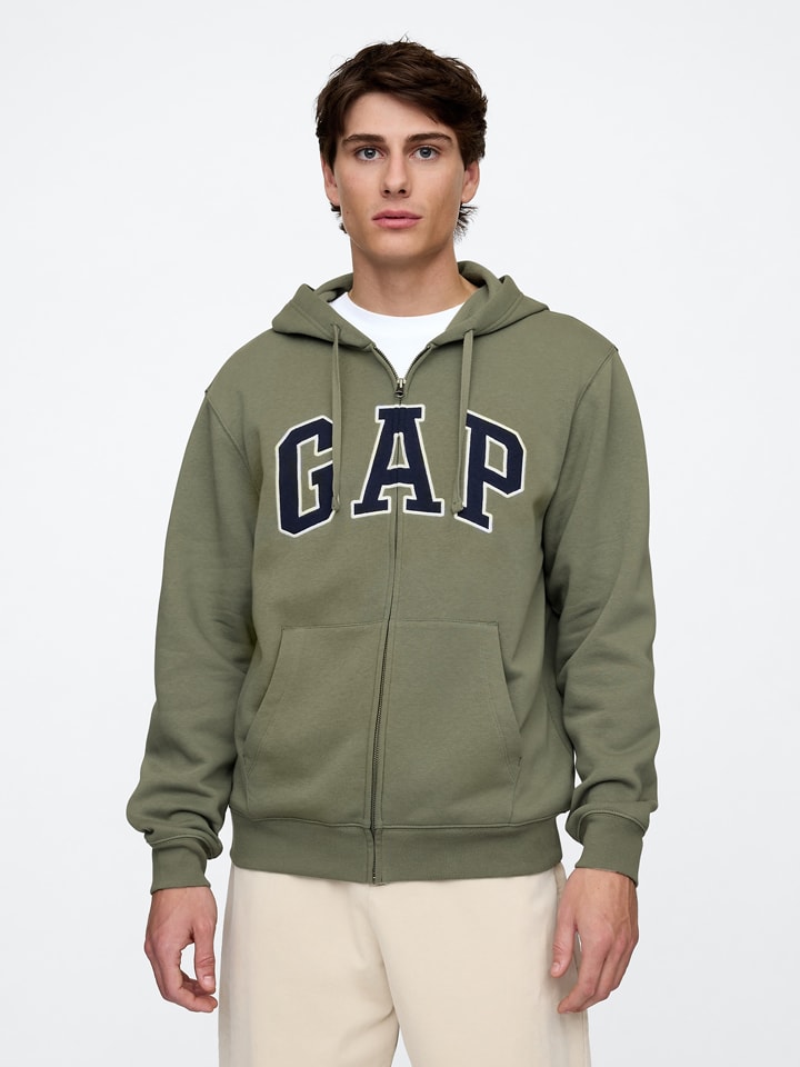 GAP Hoodie in Khaki günstig kaufen