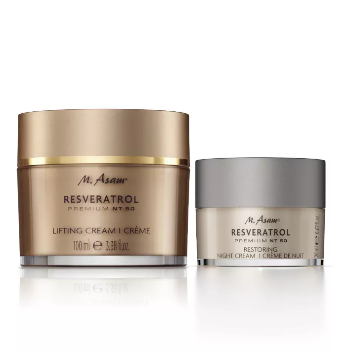 RESVERATROL PREMIUM NT50 Liftendes Tages und Nachtcreme Set
