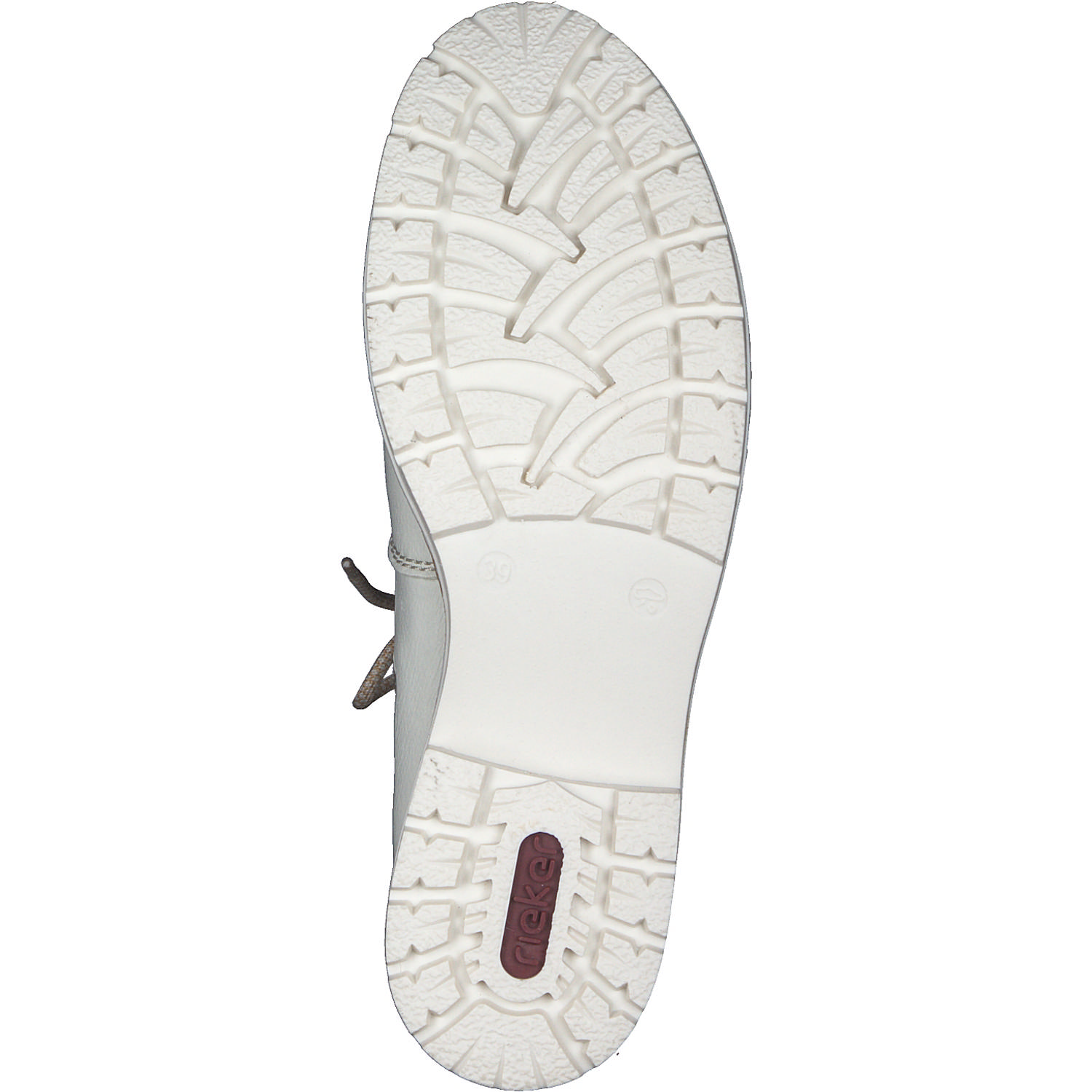 Rieker Y9126, Schnürstiefel, Damen, Weiß