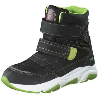 Mustang Klett Boots in schwarz