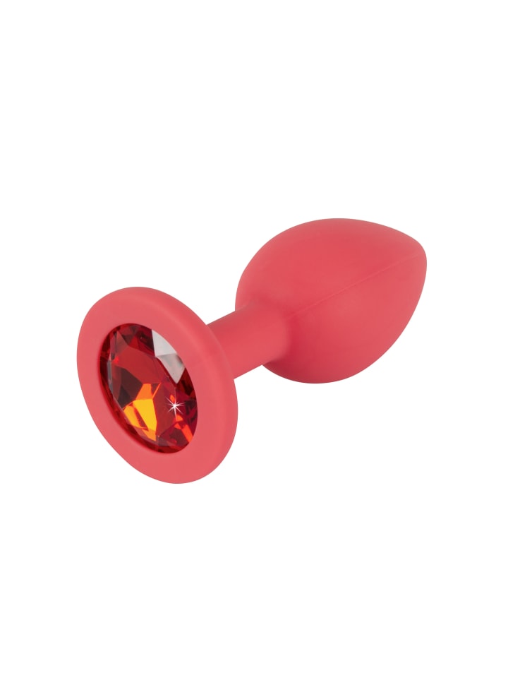 Colorful Joy Analplug Jewel Red Plug Small in rot günstig kaufen 72 mm