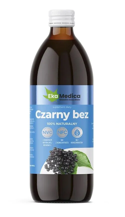 EkaMedica Μαύρο Χωρίς NFC Υγρό 500 ml