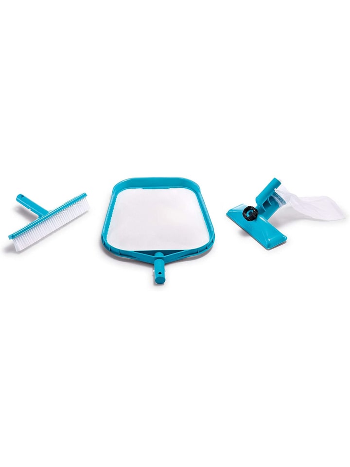 Intex Reinigungs-Set »Basic« (Laubkescher, Beckenbürste, Bodensauger) in blau günstig kaufen onesize