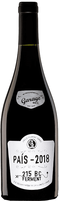 Garage Wine: Pais 215 BC Ferment Single Ferment Series 2021