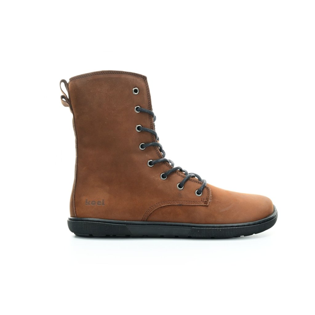 Koel Lady Faro Chocolate Lambswool Winter-Barfußschuhe