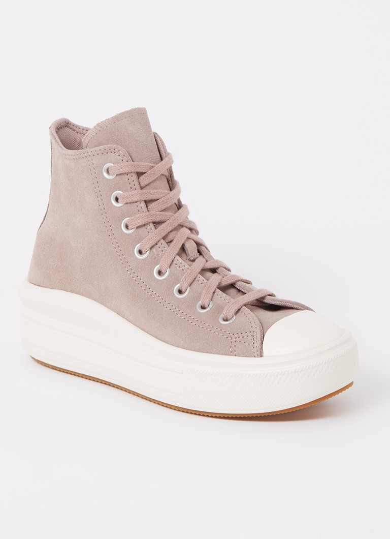 Converse Chuck Taylor All Star Move Platform kedas no zamšādas
