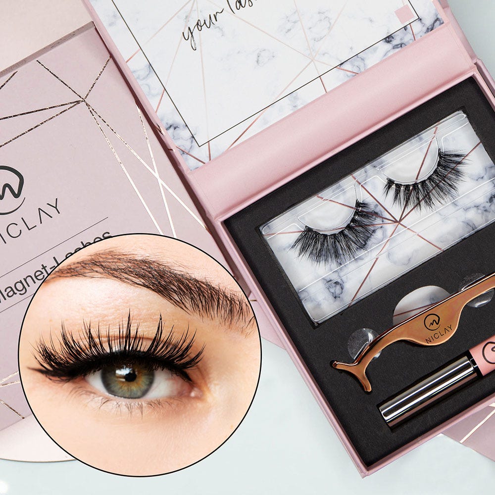 NICLAY MagneticLiner Lashes Set Premium