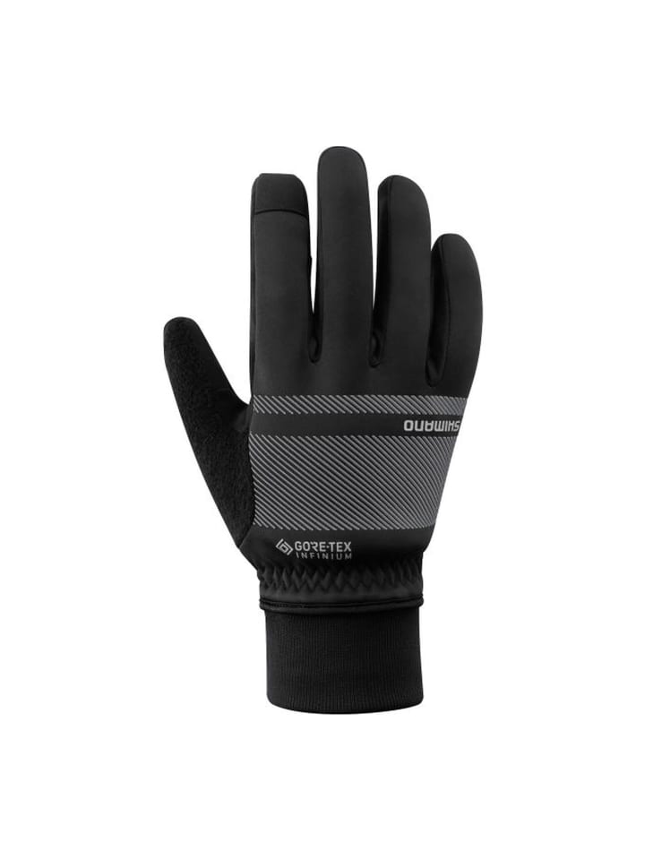 SHIMANO Fahrrad-Handschuhe INFINIUM™ PRIMALOFT® in Grau günstig kaufen