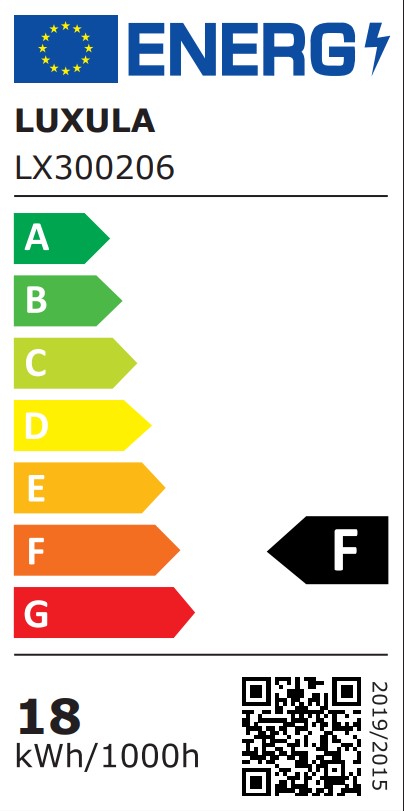 LUXULA LED CCT Aufbauleuchte, 18W, 227x227mm