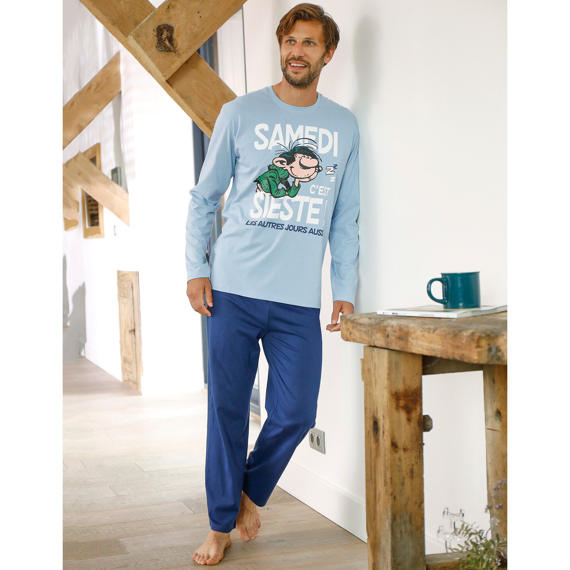 Pyjama pantalon Gaston Lagaffe