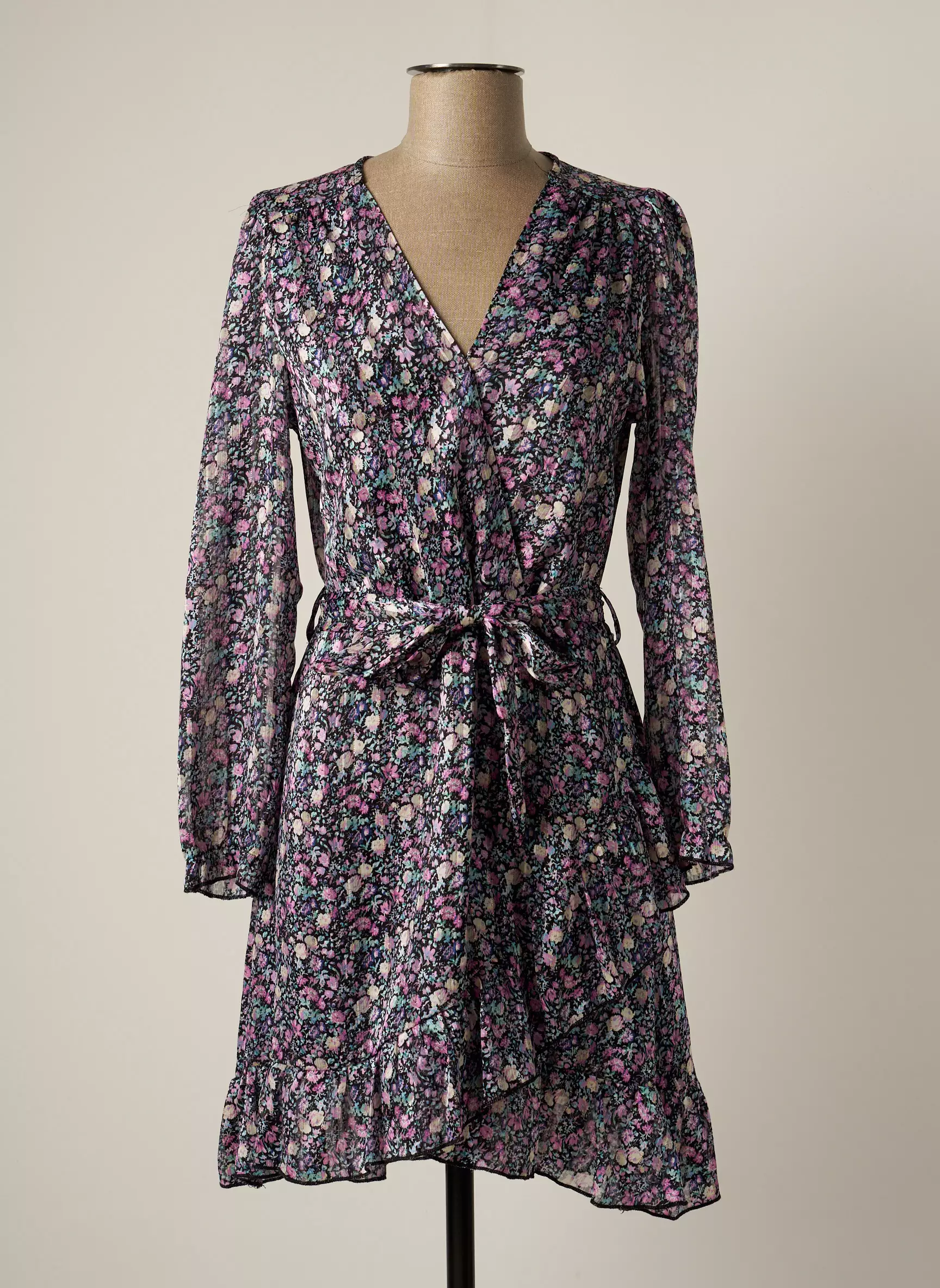 Peace N Love Robes Mi Longues Femme couleur violet