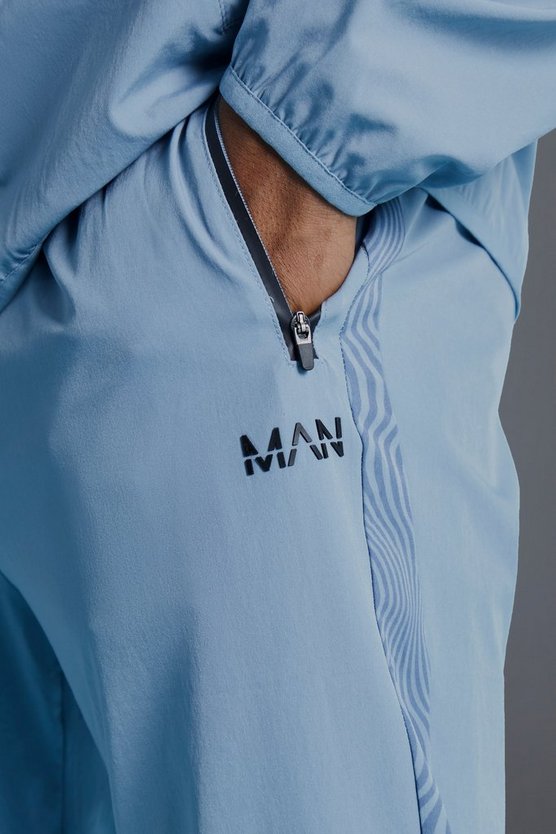 Man Active Skinny Jogginghose mit Print