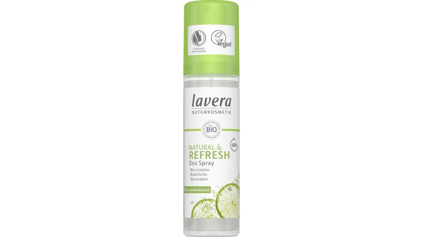 lavera NATURAL & REFRESH Deo Spray 75 ml
