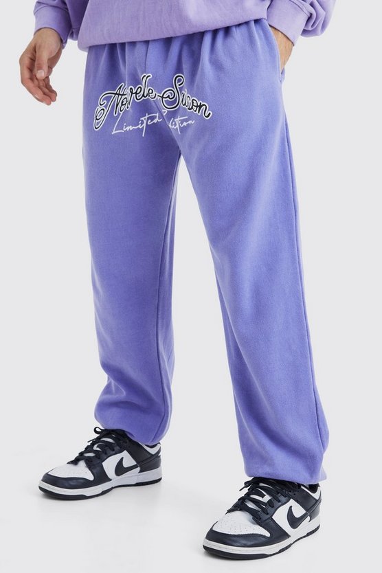 Oversize Jogginghose mit Nouvelle-Print