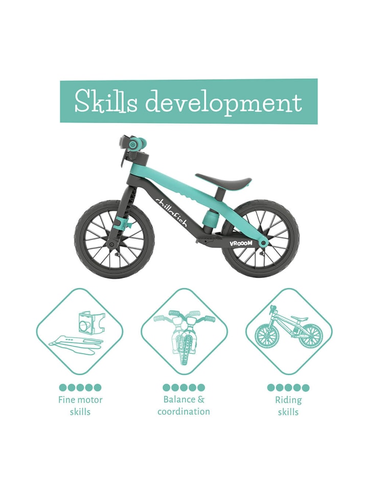 Chillafish Chillafish BMXie VROOOM VROOOM Sound Balance Bike 12“ - Farbe: Mint günstig kaufen onesize