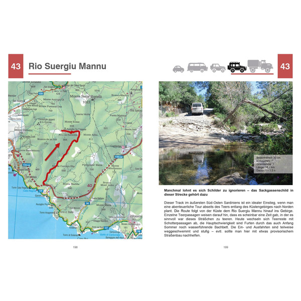 TRACKBOOK SARDINIEN 3. AUFLAGE - Reiseführer