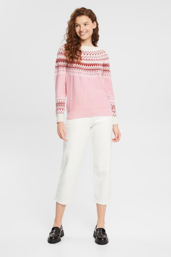 Pullover aus Jacquardstrick