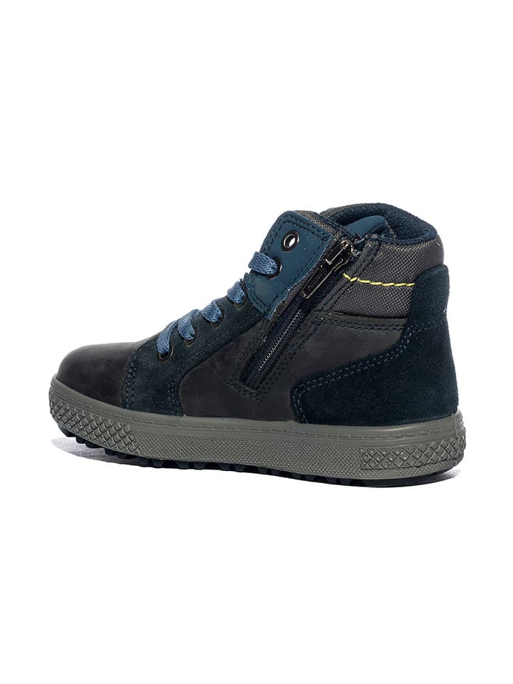 Primigi Leder-Sneakers in Schwarz günstig kaufen