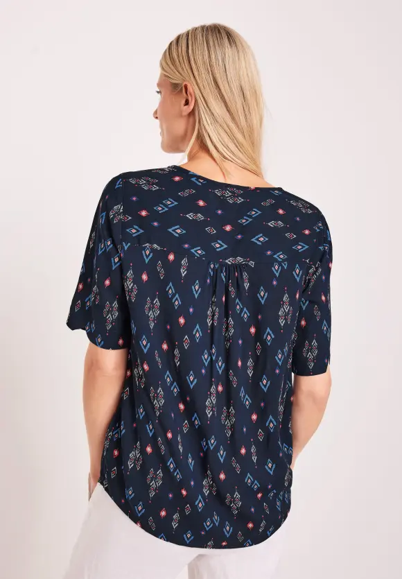CECIL Bluse mit Minimalprint