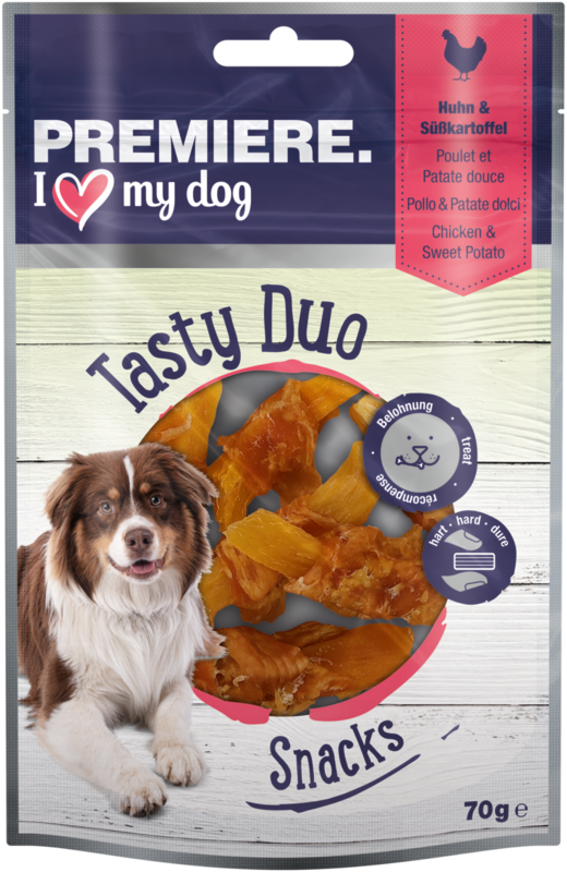 PREMIERE Snacks PREMIERE Tasty Duo Huhn mit Süßkartoffel 7x70g