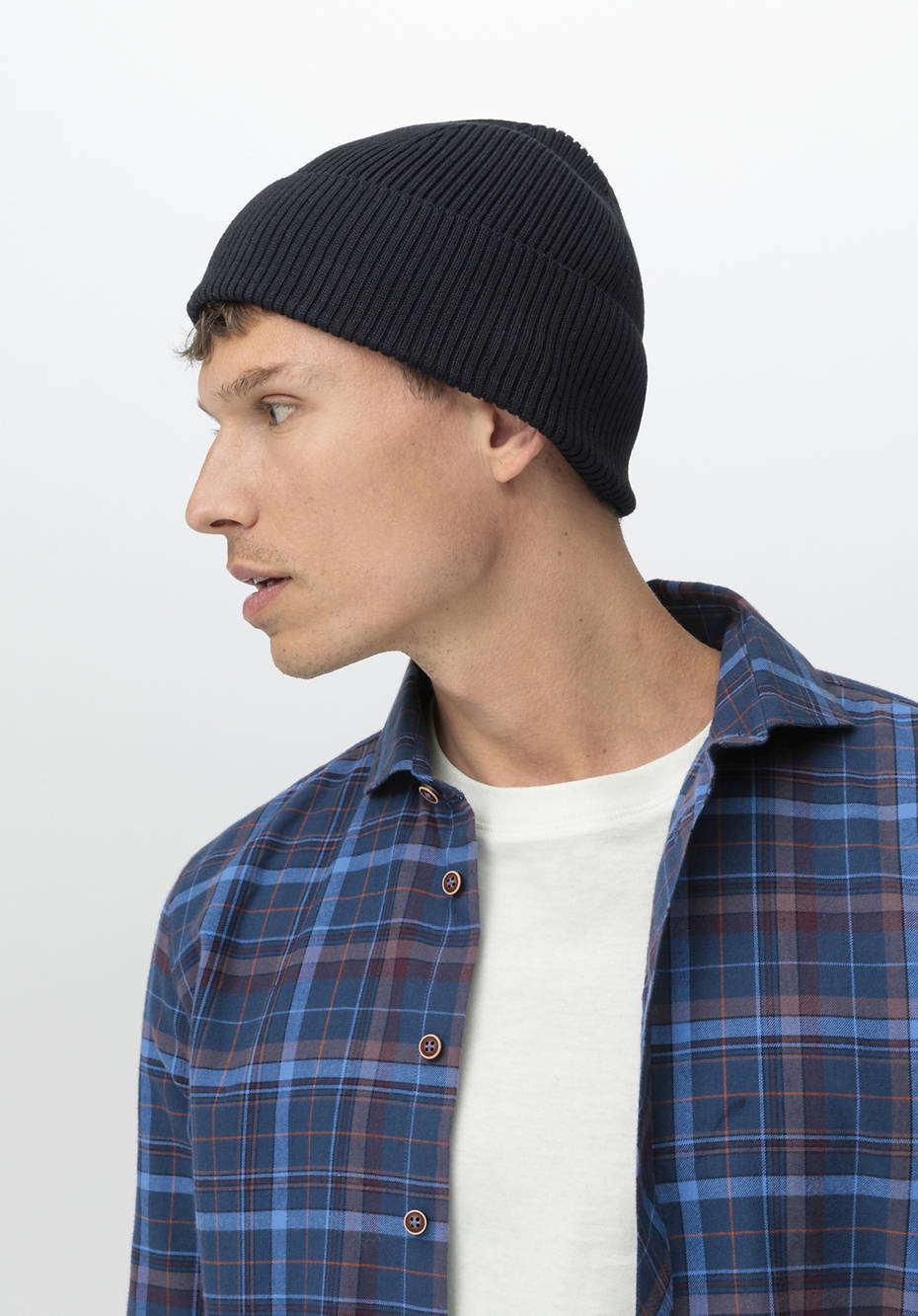 BetterRecycling Strickmütze aus reinem Bio-Merino
