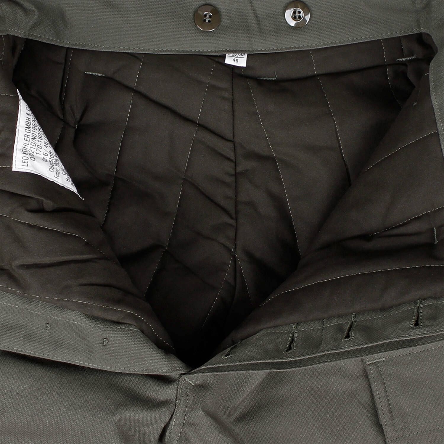 Bundeswehr Feldhose gefüttert