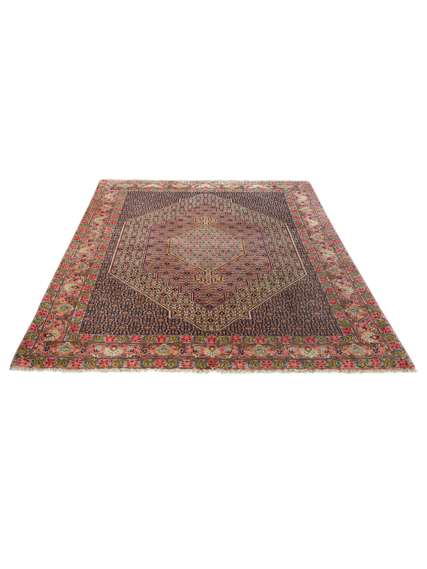 Senneh ca. 165 x 254 cm, Unikat / Einzelstück