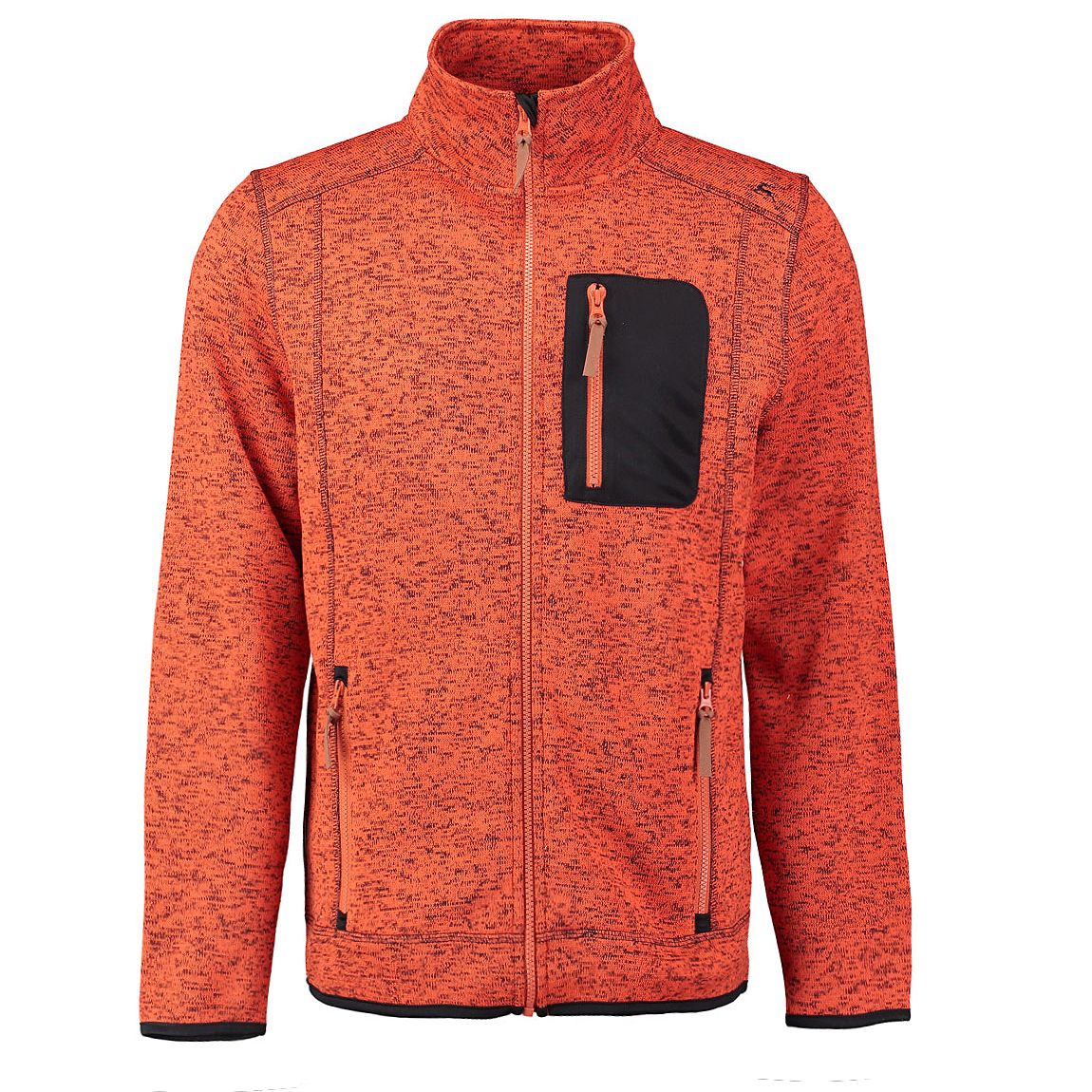 Strickfleece Jacke