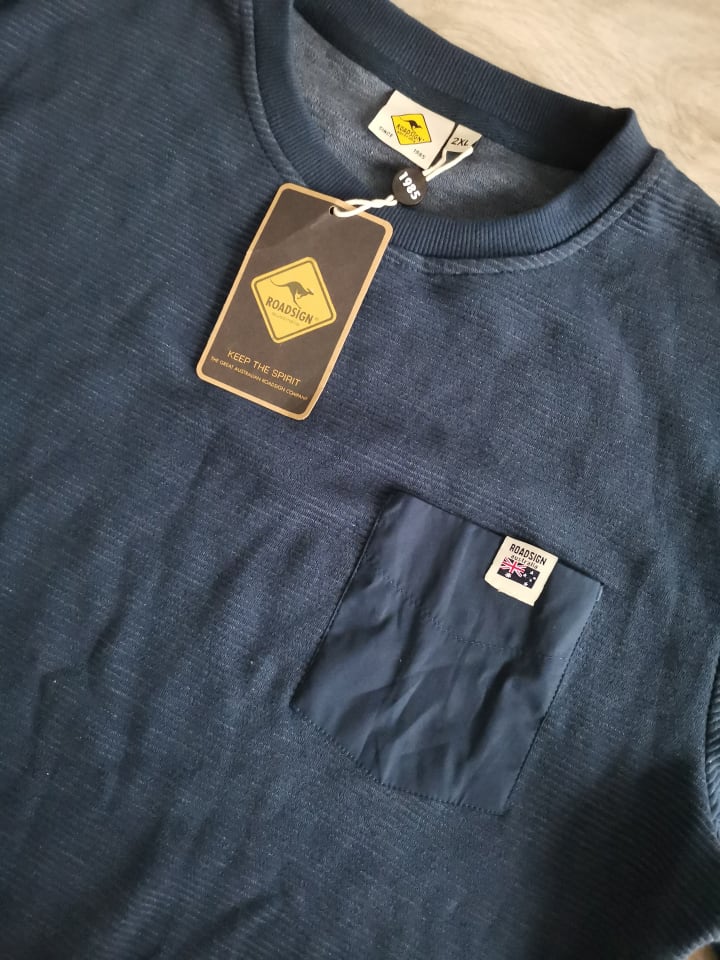Roadsign Roadsign Sweatshirt Pullover in dunkelblau XXL 2XL navy günstig kaufen XXL