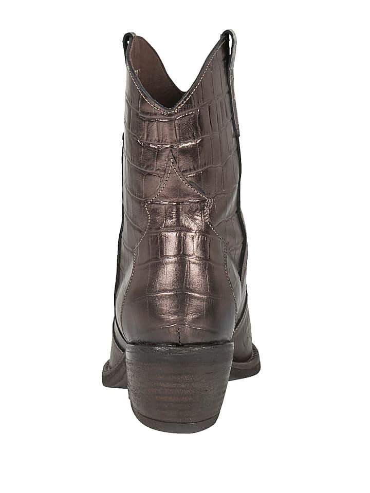 Reken Maar Cowboy Boots in Bronzefarben günstig kaufen 40