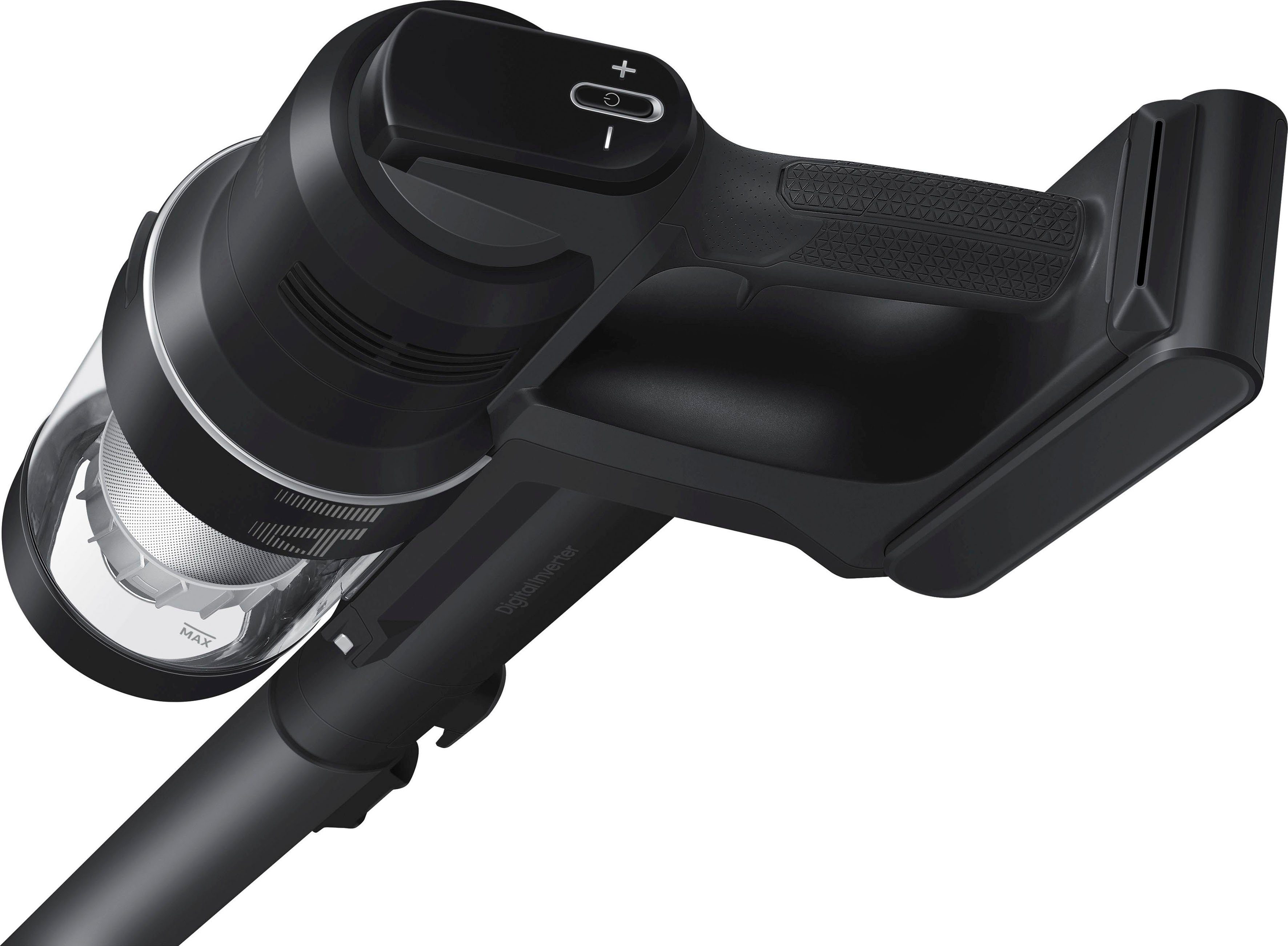 Samsung Akku-Handstaubsauger BESPOKE Jet AI Akku+ CompleteClean VS28C97B4QK/WD, 730 W, beutellos, automatische Entleerung mit selbstschließender Öffnung
