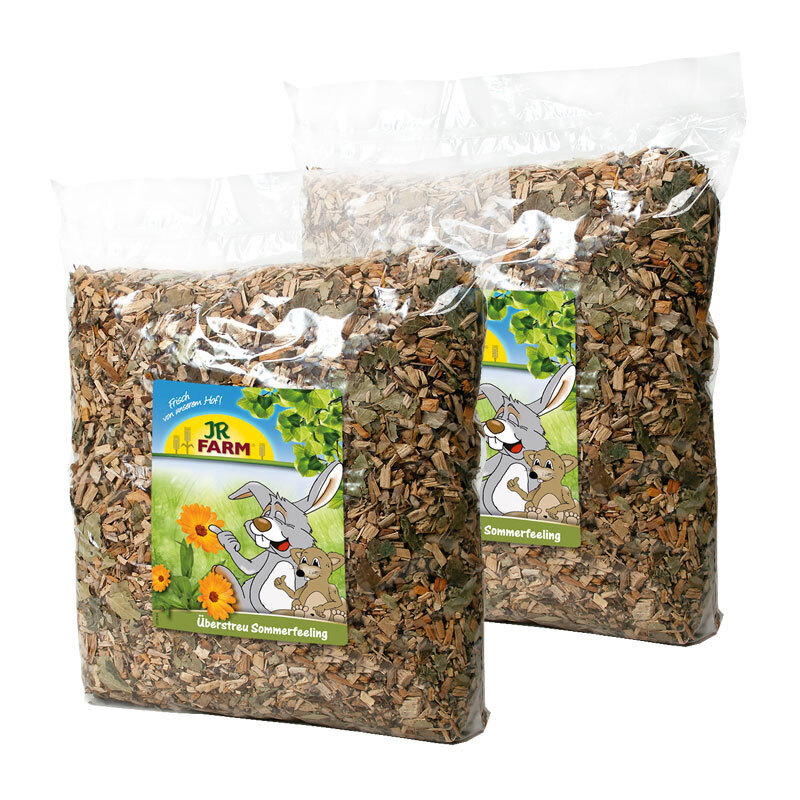 JR Farm Streu & Stroh JR Farm Überstreu Sommerfeeling 2x10 l