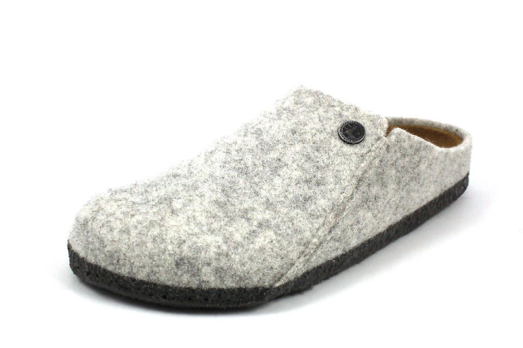 BIRKENSTOCK Hausschuhe grau