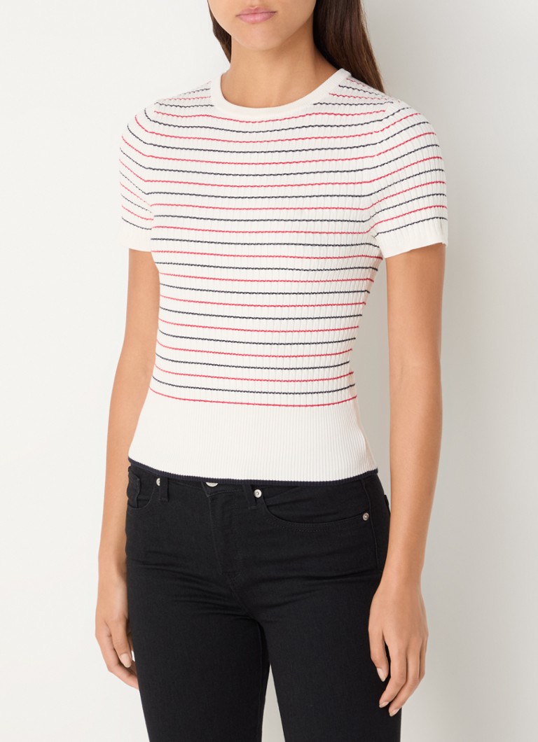 Tommy Hilfiger Fine-knit top with stripe print