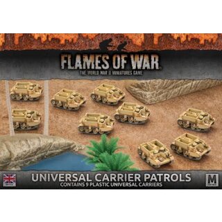 Desert Rats Universal Carrier Patrols