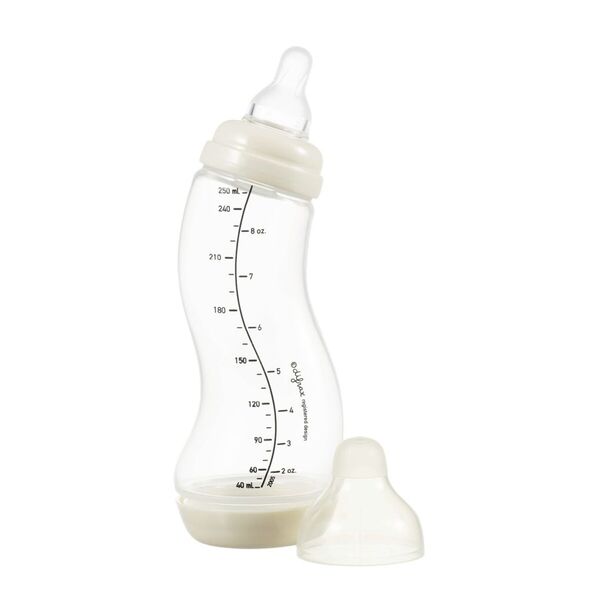 Difrax Natural 0 M S-Bottle white, 250ml