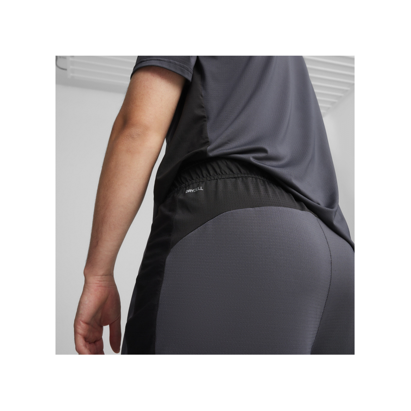 PUMA KING Pro Short Grau Schwarz F05