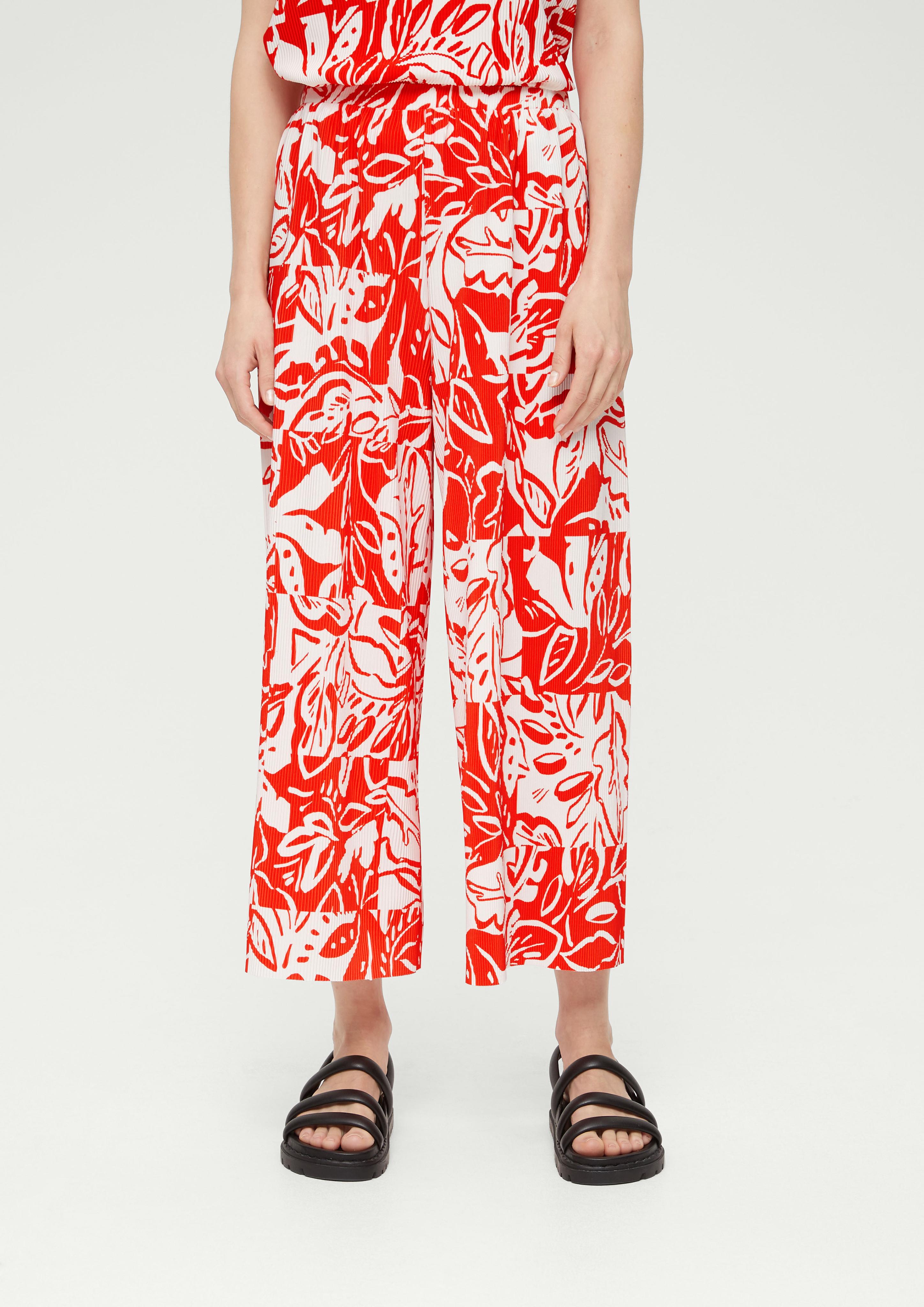 Relaxed: Hose mit Plisseefalten  2132038-25A0